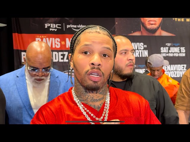 TANK DAVIS CLOWNS FRANK MARTIN ON PAST SPARRING WARS; SAYS EXACTLY WHAT ROUND THE FIGHT ENDS