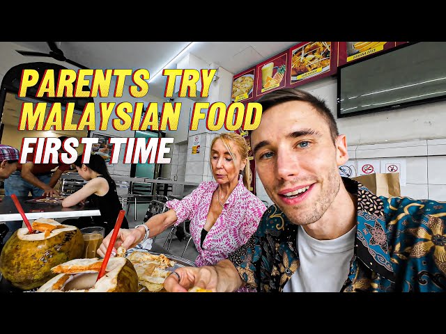 British Parents Try Malaysian Food 🇲🇾 | Kuala Lumpur, Malaysia 2024