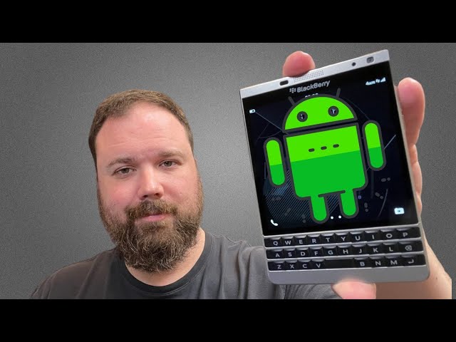The Greatest BlackBerry That Never Happened - The Android Passport!
