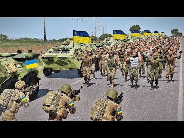 IST HEUTE MORGEN GERADE PASSIERT! Die Welt ist schockiert, russische Truppen zu sehen. Ukrainische T