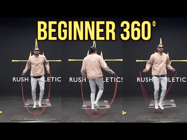 EASY way to 360 with a Jump Rope! | Beginner Tutorial by Rush Athletics
