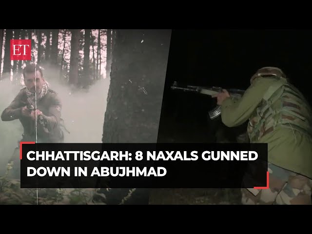 Chhattisgarh: Eight Naxals, One Jawan killed in Abujhmad encounter