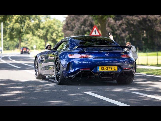 Mercedes AMG GT R with Custom Exhaust - LOUD Revs, Accelerations & Crackles !