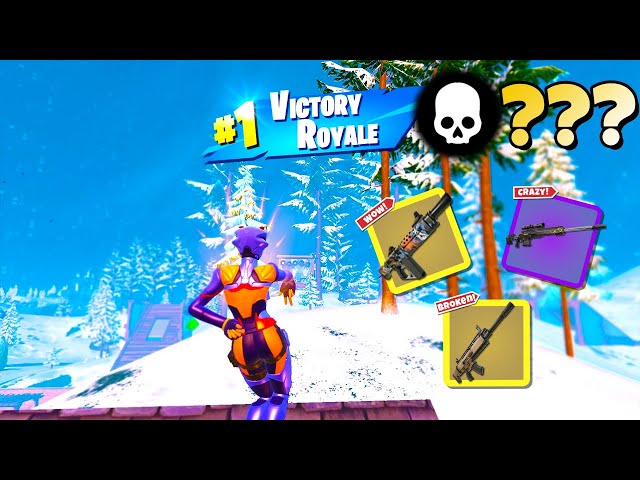 High Elimination Solo Win Gameplay (Fortnite Chapter 5 Zero Builds)