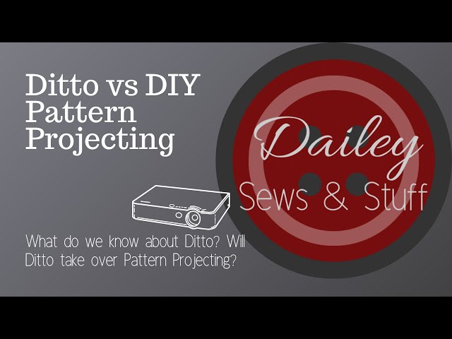 Ditto vs DIY Pattern Projecting - is Ditto really a brand new "revolutionary" idea?