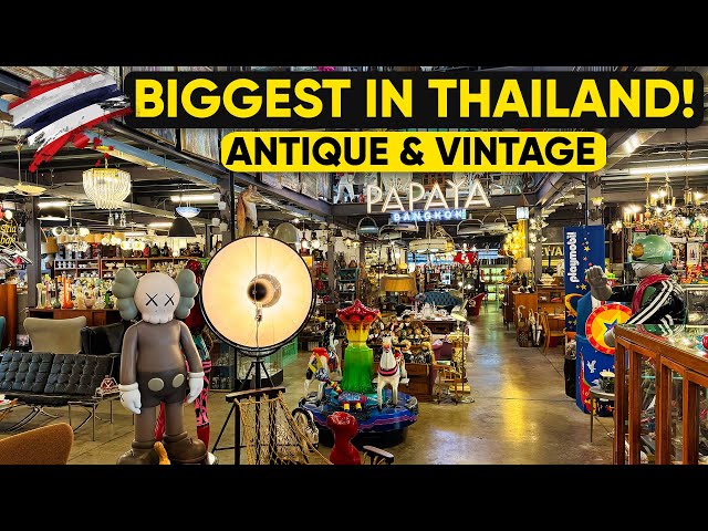 Thailands LARGEST Antiques Store: Papaya Studio Bangkok
