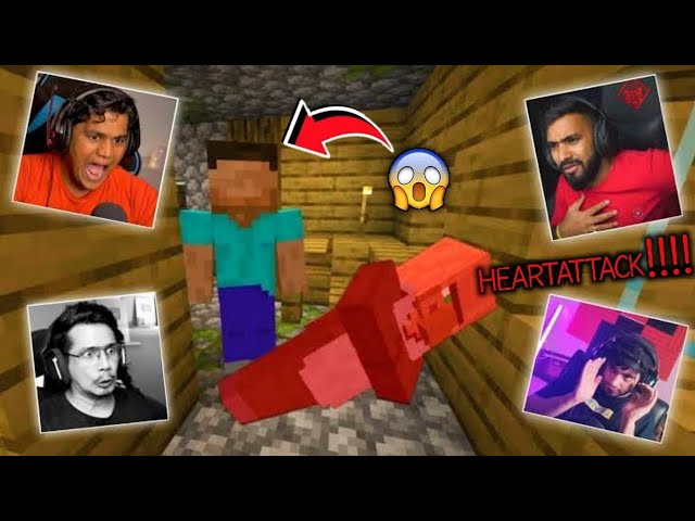 Indian Gamers 💔Heart Attack💔Moments in Minecraft ⭕ Mythpat,BBS,YesSmartyPie,GamerFleet