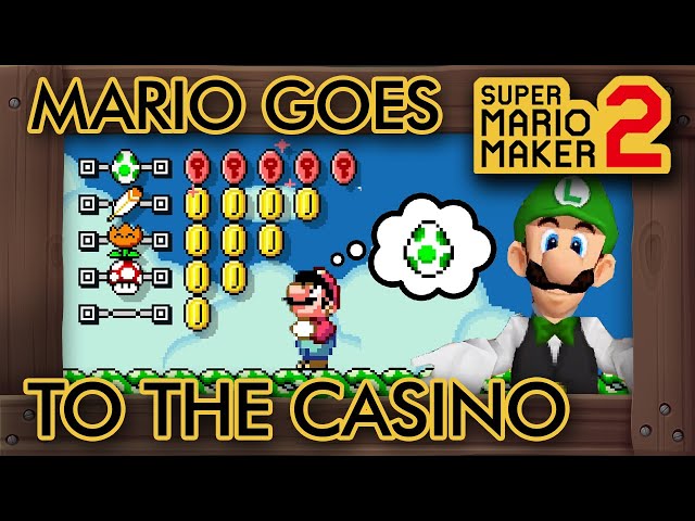 Super Mario Maker 2 - Mario Goes to the Casino