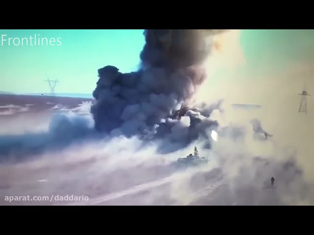 Iraqi T72 Tank vs ISIS suicide bomber