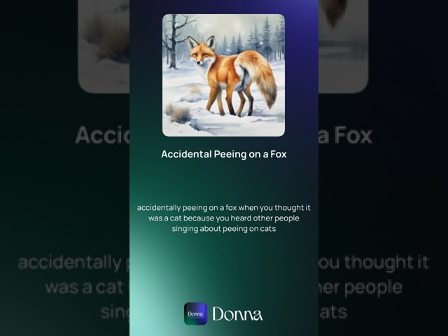 Donna AI - Accidental Peeing on a Fox (feat. 2Pac AI)