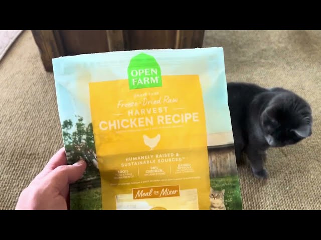 Honest Review of Open Farm Freeze Dried Cat Food
