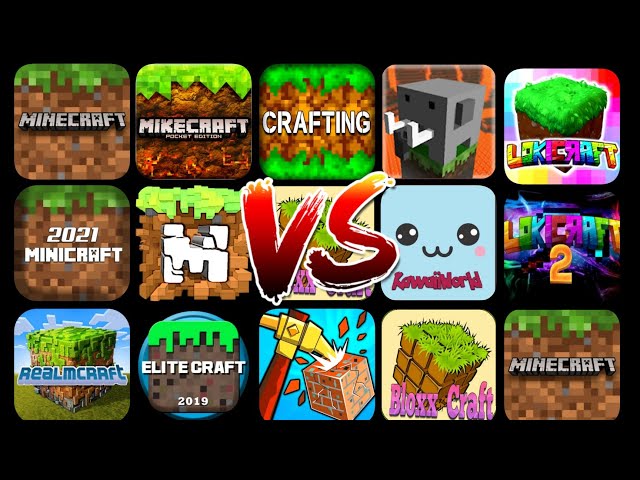 Minecraft PE VS All It's Copies (Android)