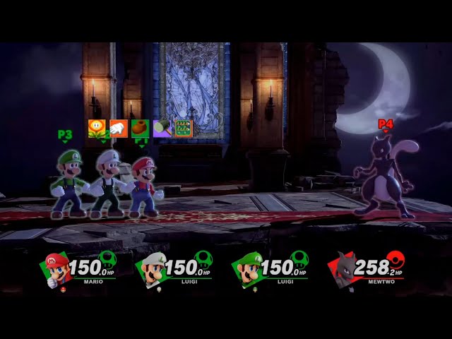 Super Smash Bros: Mario and Luigi Dream Team - Antasma Battle - Ultimate Edition