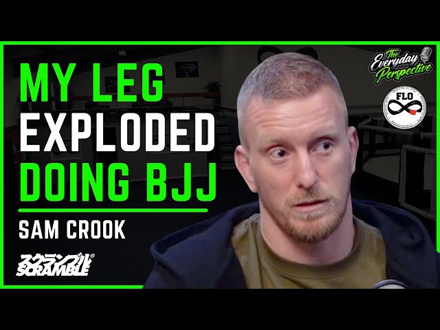 Within A Second Of Him Connecting His Hands, My Leg Exploded -  Sam Crook | #69