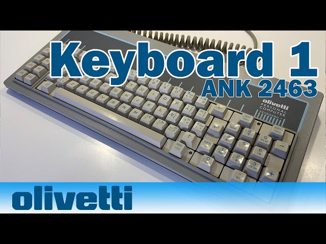 Olivetti Keyboard 1 - ANK 2463 (IBM Model F)