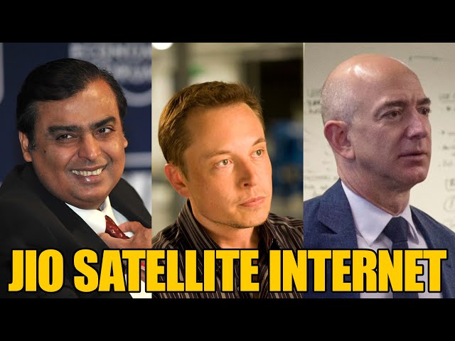 Mukesh Ambani Jio Beat Elon Musk, Jeff Bezos | Jio Satellite Internet 😱