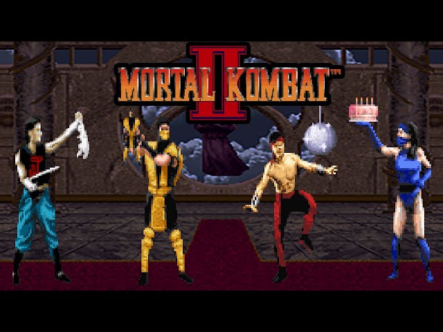 Mortal Kombat 2 (SNES) - All Friendships