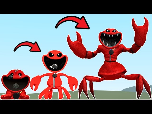 NEW EVOLUTION OF FORGOTTEN SMILING CRITTERS CRANKY CRABBY POPPY PLAYTIME CHAPTER 3 In Garry's Mod