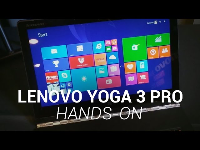 Lenovo YOGA 3 Pro Hands-On