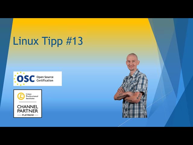 Linux Tipp #13: Unter Linux gibt es kein Laufwerk C: