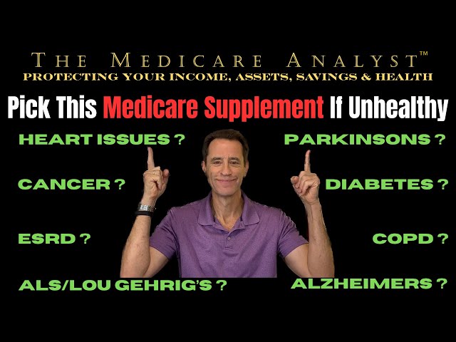 Unhealthy and Turning 65 or Getting Part B Soon? | Then Pick This Medicare Supplement!