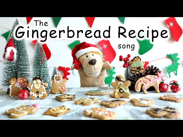 The Gingerbread Recipe Kids Song - Sing and Bake!