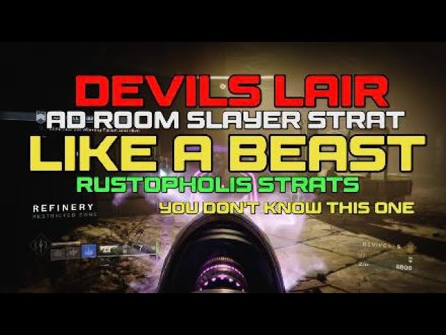 Devils Lair Speed Grandmaster Agro Clear Strategy BIG ROOM