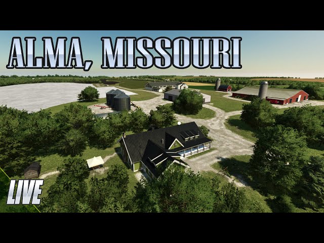 Huge Corn Contract | Alma, Missouri US | FS22 Live