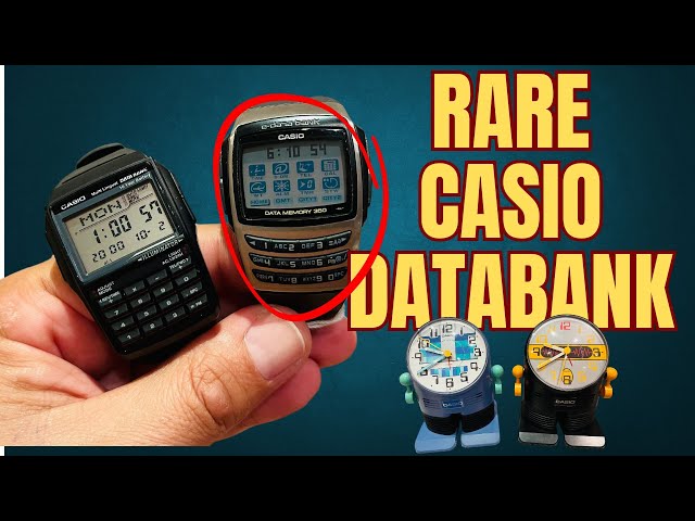 an unusual casio databank #casio #vintagecasio #vintage