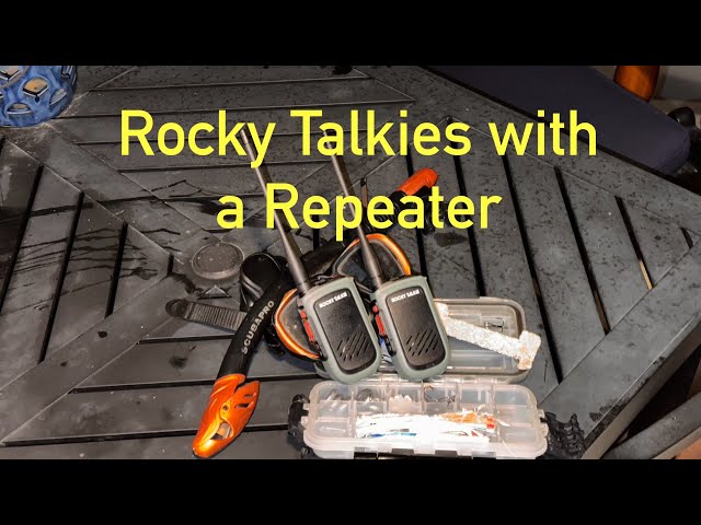 How do I use my Rocky Talkie GMRS with a repeater?
