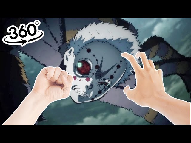 Epico🔥 Zenitsu vs Spider Demon Fight Virtual Reality 😎 Demon Slayer VR (Anime VR)