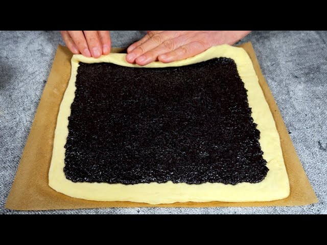 The whole family's favorite recipe! Puff pastry dessert in just 3 minutes