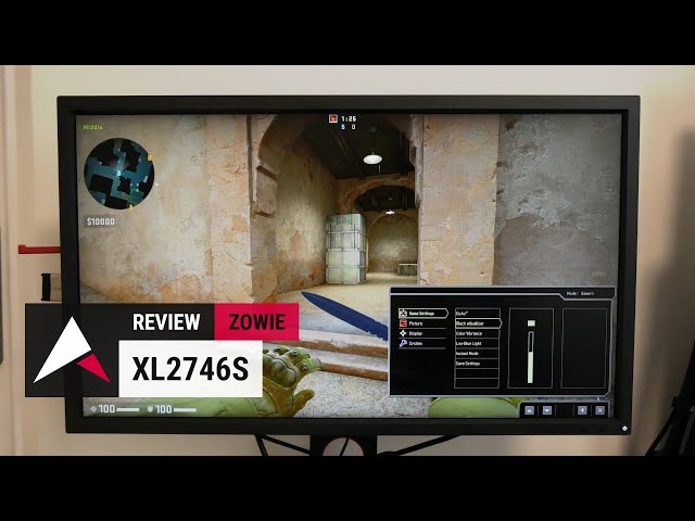 Zowie XL2746S 1080p 240Hz Monitor Review