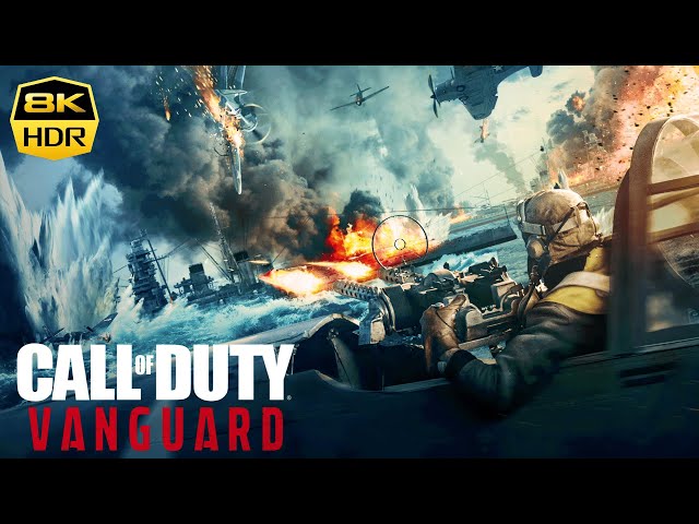Call Of Duty Vanguard The Battle Of Midway 8K HDR 60FPS Gameplay Part #6 RTX 3090 PC