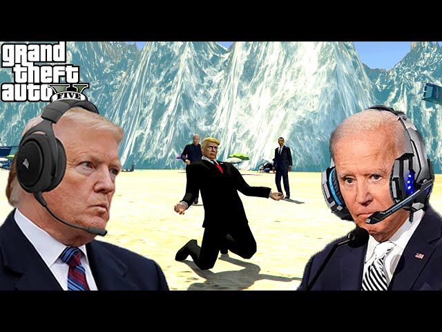 US Presidents Survive A Tsunami In GTA 5