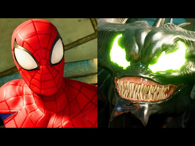 Spider-Man beats Venom with a little help from Tony Stark