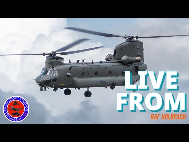 LIVE: From RAF Holbeach Air Weapons Range