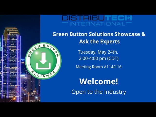 Green Button Solutions Showcase at DISTRIBUTECH 2022