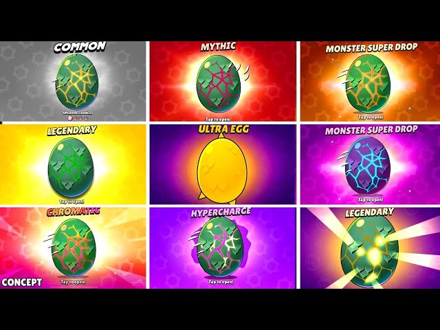😍Complete All NEW FREE EGGS!!!🥚🎁|FREE GIFTS Brawl Stars!!