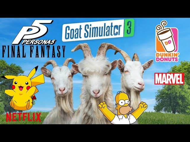 Goat Simulator 3 Easter eggs and References