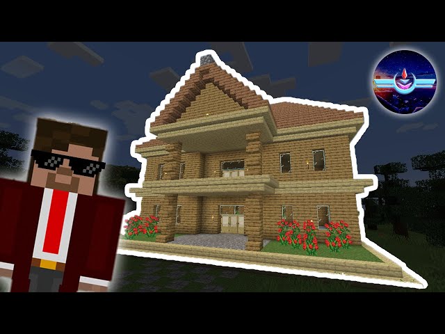 Rumah Survival Sederhana yang terlihat Mewah | Minecraft Tutorial