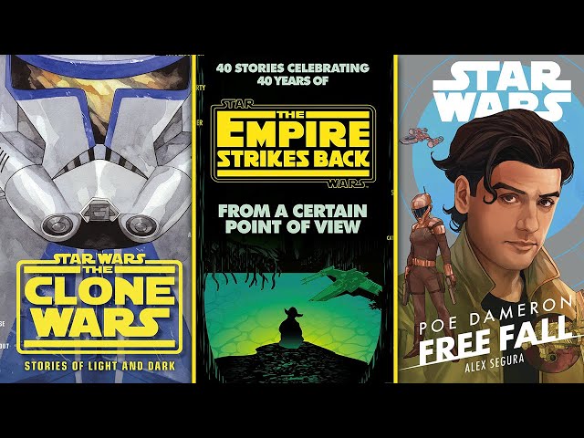 NEW Star Wars Books REVEALED-Lucasfilm Comic Con at Home