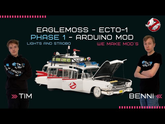 Wir bauen den Eaglemoss Ecto-1 / Strobo-Nebelscheinwerfer-Mod mit Fernbedienung und Arduino Phase 1