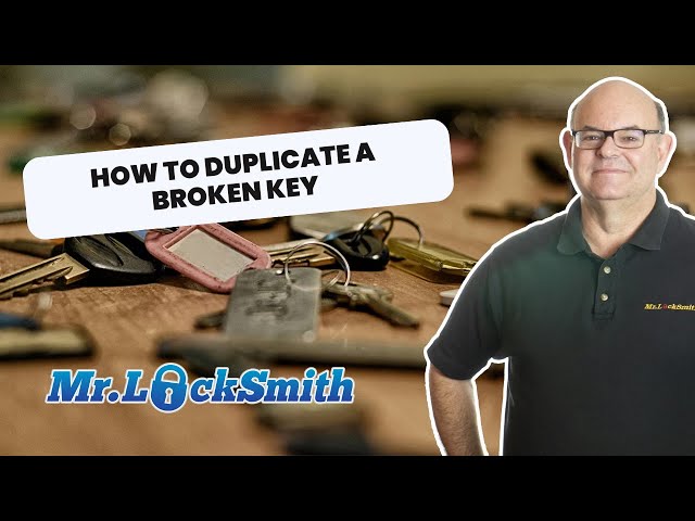 How to Duplicate a Broken Key | Mr. Locksmith™