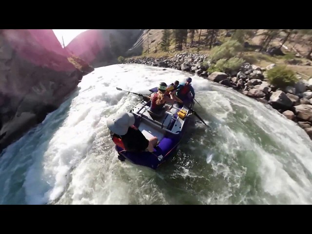 River Raft Idaho - The "Staircase"