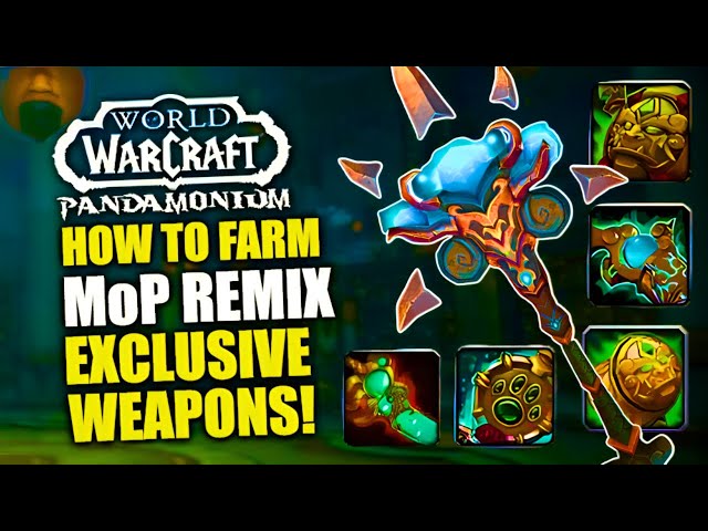 DON'T Miss These Exclusive Weapons In WoW MoP Remix! Do This Before They're Gone!