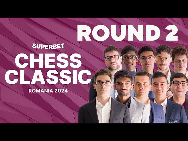 Superbet Chess Classic 2024: Round 2 | #GrandChessTour