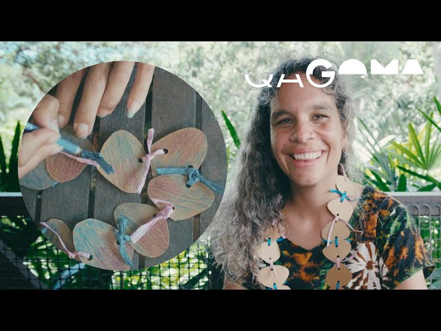 Art Box for Kids/ Create a unique shell necklace with Elisa Jane Carmichael