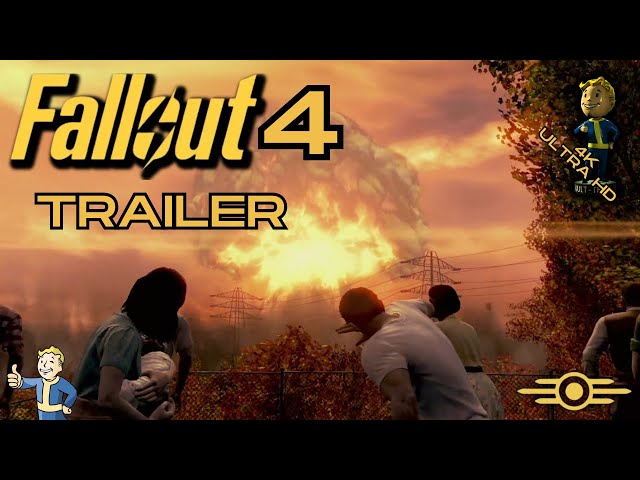 Fallout 4 Trailer | 4K | English
