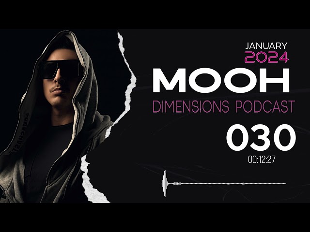 Mooh - Dimensions Podcast 030 | January 2024  ( Sam Shure, Goom Gum, Mark Hoffen)